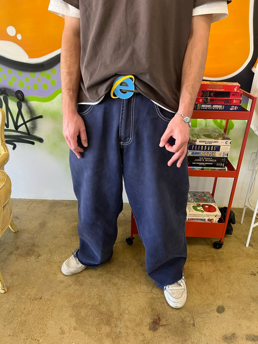 Internet Explorer Belt y2k ecstasy opium Pdxnyxx Y2k Belt Y2k