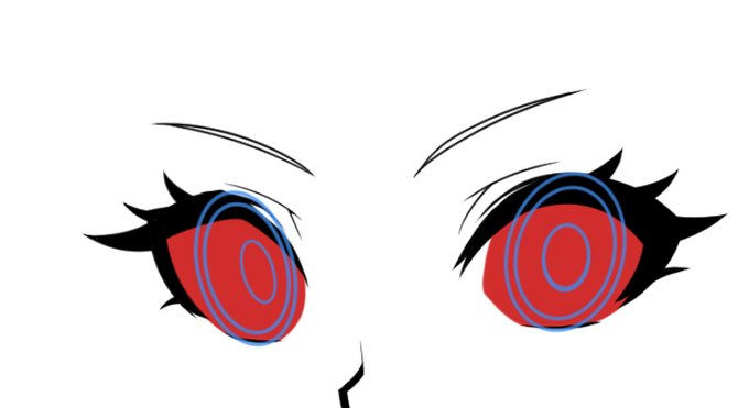 最近気が付いたんだけど白目に目玉まるまるクリッピングすればいちいち線消さなくてもいいし視線移動させたりも楽だし塗る時も ダバッ ってならない 
