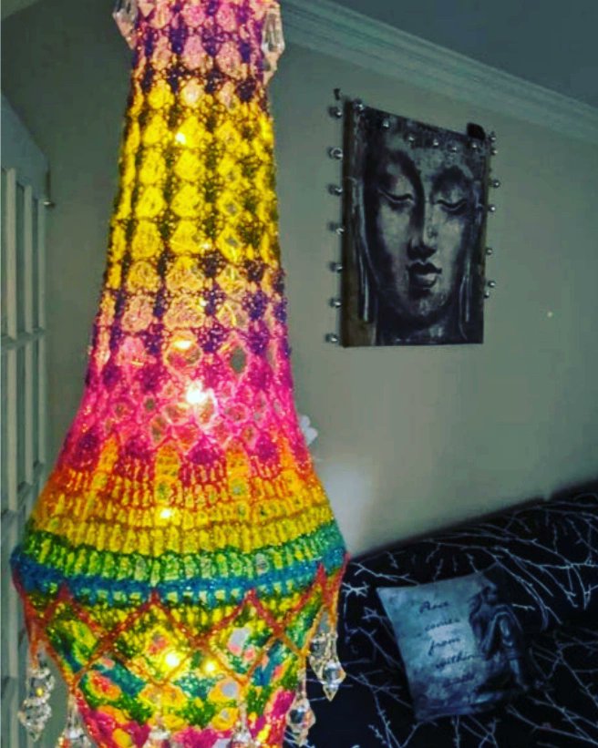 NightingaleNote's tweet photo. Inseparably they comeโ
two facets of one moon
waning phase of one
waxing face of the other
Arise, Bloom, and Cherish
Happy Diwali!(2/2)
#crochetlantern #crochetart #buyhandmade #gifthandmade #handmadewithlove #etsyseller #etsystore #etsyprocess #earthfriendlyproducts #forcharity https://t.co/gboODJXBcj