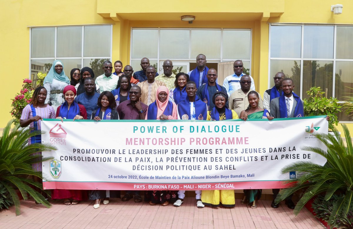 La 2è phase du programme de Mentorship de <a href="/GoreeInstitute/">Gorée Institute</a> s’est tenu ce lundi 24 octobre au sein de l’<a href="/EMP_Bamako/">EMP-ABB</a>. Cette journée marque la fin du programme qui a démarré en juillet 2022. <a href="/ashafrique/">Asha</a> a été représentée par <a href="/Missdiasso/">Souhadou DIASSO</a> durant tout le programme.