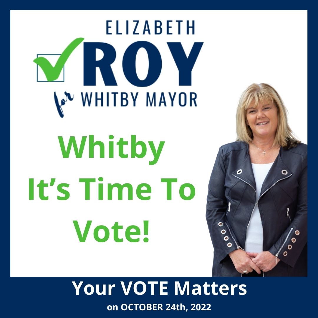 ElizabethJRoy's tweet image. Less than two hours to vote.   Get out and vote Whitby!
#WhitbyVotes