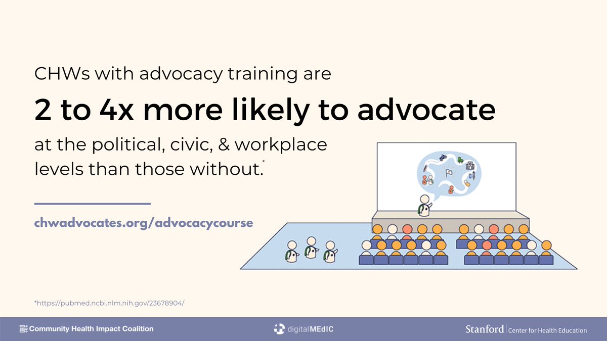 👊@chw_impact Advocacy Training for Community Health Workers is a free mobile course designed by #CHWs, for #CHWs. What are CHWs responsibilities and benefits of CHW advocacy? 🌍Our int'l @Viber community of 1500 CHWs debated! 🧵