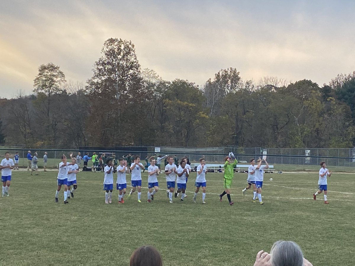 Boys soccer D3 sectional match Final 
West Muskingum 1
Fisher Catholic 0 
Tremendous defense!!!!
Tornadoes are sectional champs!!!! Great Job! Tornadoes!!!! <a href="/men_wm/">WM Men's Soccer Team</a> #trhss