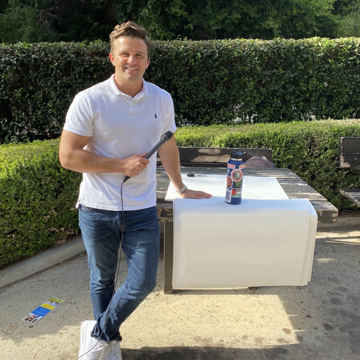 Apologies if already posted but I’d love to see what the Fellas thought Jackson Hinkle’s sign should say. Please reply with your best efforts.