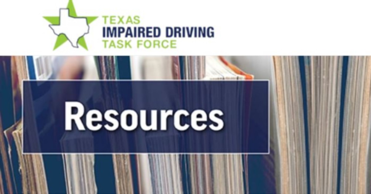 TxIDTF's tweet photo. The #TxIDTF resources page contains documents developed to provide detailed information related to impaired driving research. Check it out! https://t.co/I3LWFMQmug https://t.co/ssZZAhTrng