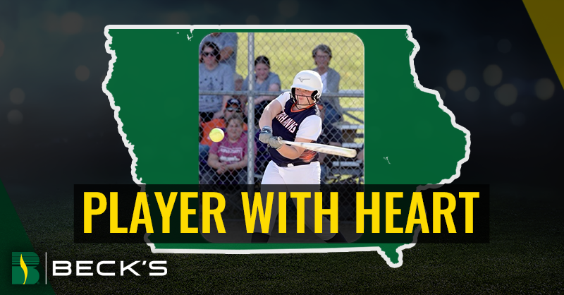 brownfield's tweet photo. @BecksHybrids congratulates this week's Player With Heart, Emma Cook for her commitment and passion on the field and beyond! To learn more listen to Emma's full interview.
