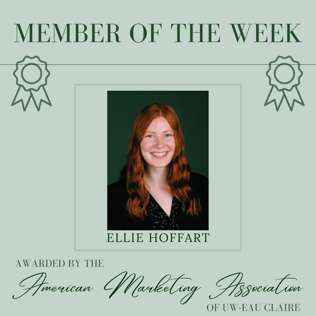 Congratulations to last week’s Member of the Week nomination!🥳 #ama #marketing #cob