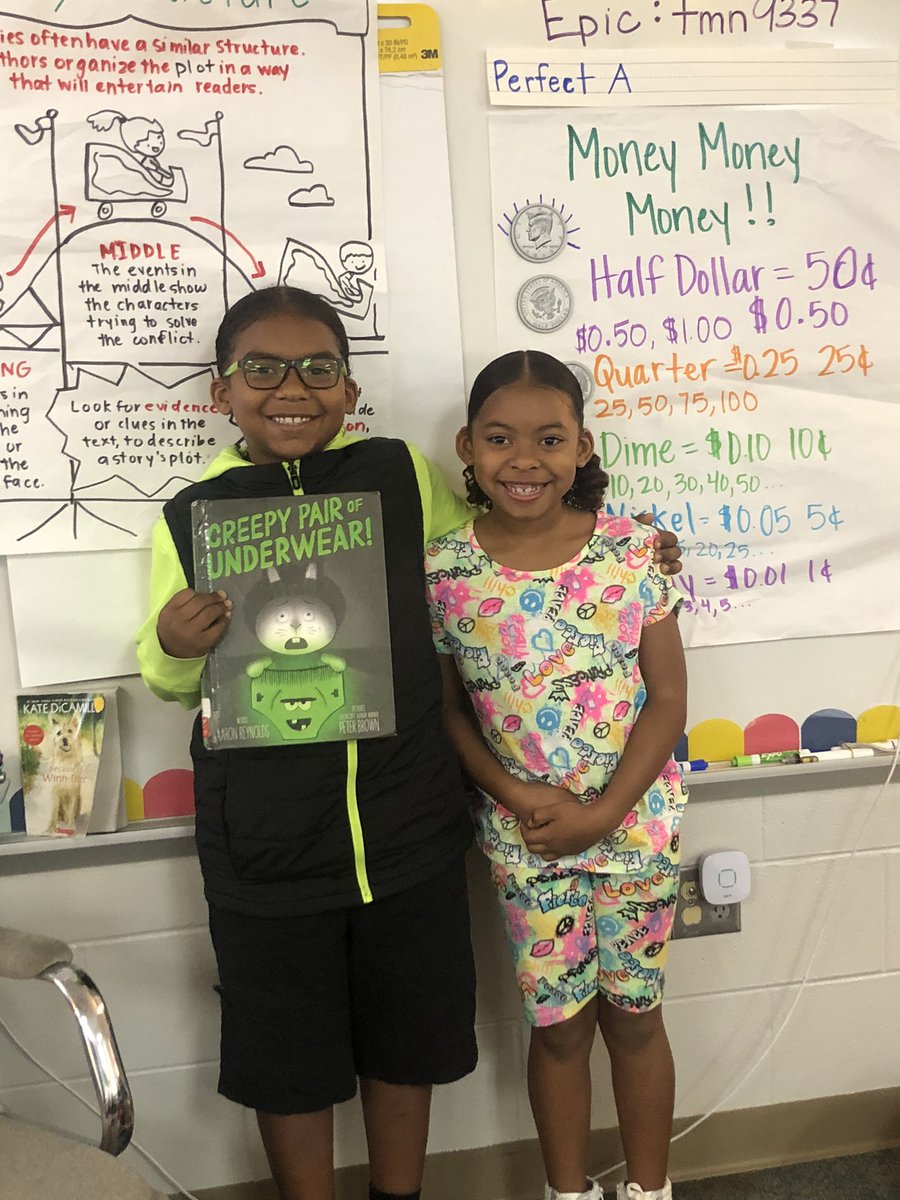 epple_d's tweet photo. We had the best guest reader and big brother visit our class! Love when my old students come back and show off their reading skills. https://t.co/X999OM6Yle