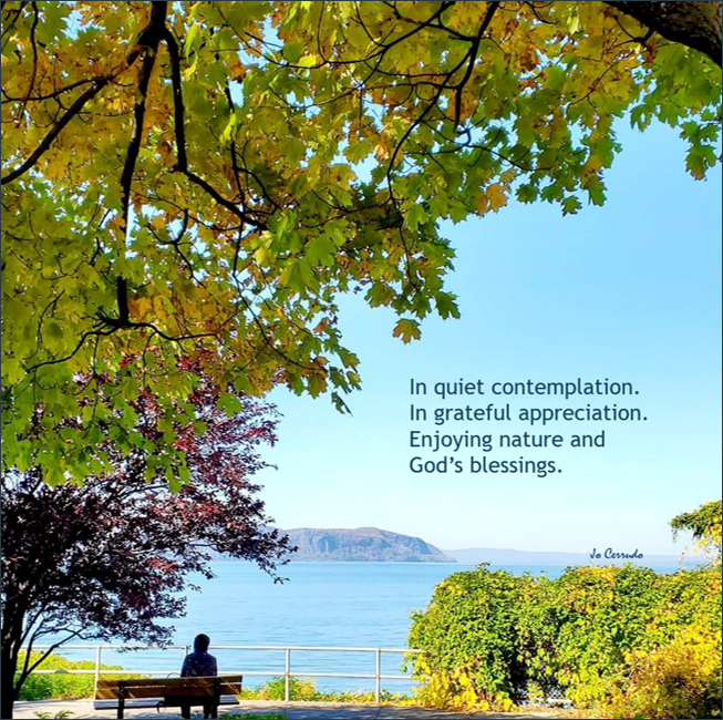 Seeking and finding joy. #quietcontemplation #gratefulappreciation #selfcare #mentalhealth
jocerrudosese.blogspot.com/2022/10/in-qui…