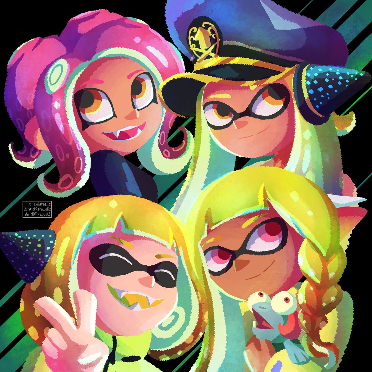 agents! 💚
#splatoon