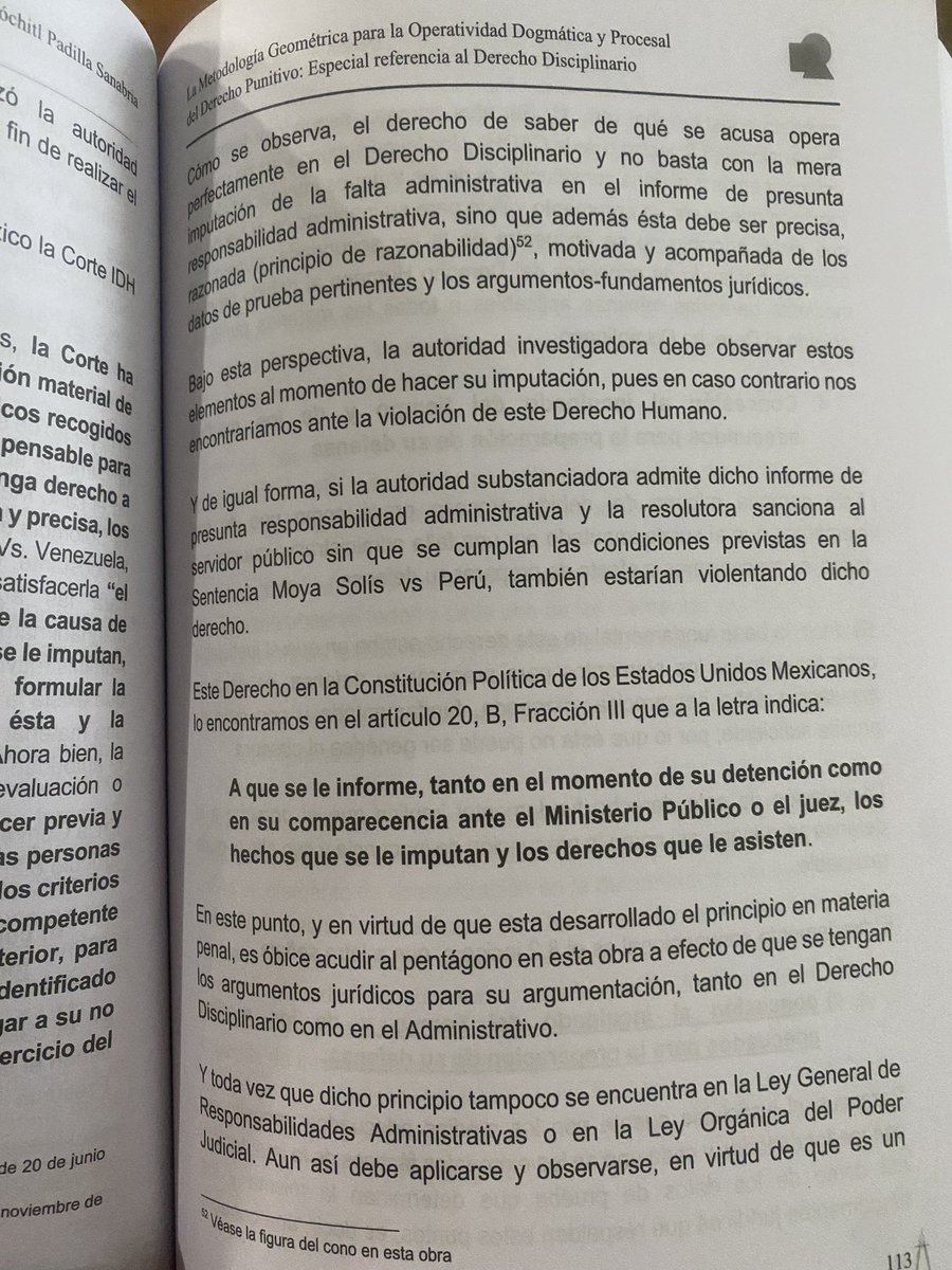 LzbethPadilla2's tweet photo. LOS EXÁMENES DE CONTROL DE CONFIANZA VIOLAN EN DEBIDO PROCESO, EN ESPECÍFICO EL DERECHO DEL SUJETO IMPUTADO AL DERECHO DE SABER DE QUE SE LE ACUSA!

Siiiii!!!! En materia ADMINISTRATIVA Y DISCIPLINARIA.

Al imputado no solamente de le debe hacer saber que se le imputa, sino 🧵 https://t.co/xJwJgIq7qG
