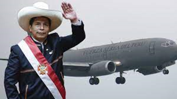 Con Yenifer Paredes fuera la cárcel, todo va quedando listo para la fuga del presidente y su familia. "Su atención, por favor, el Peruvian Air Force 1 anuncia la salida ...".