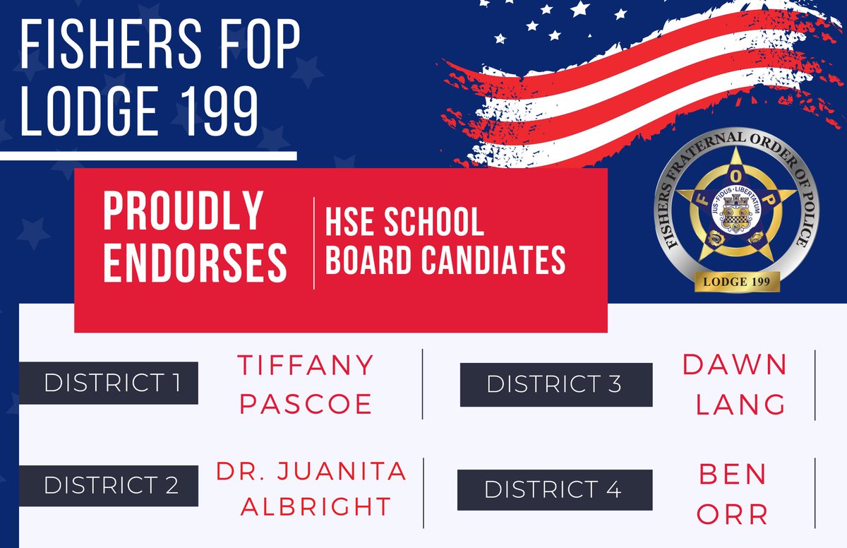 FishersFOP199's tweet image. Today's youth are tomorrow's leaders.