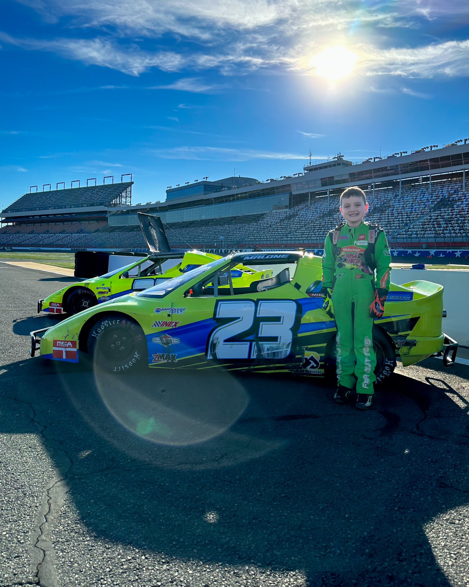 Brexton Busch on Twitter: “Test. Test. Test. First time driving a