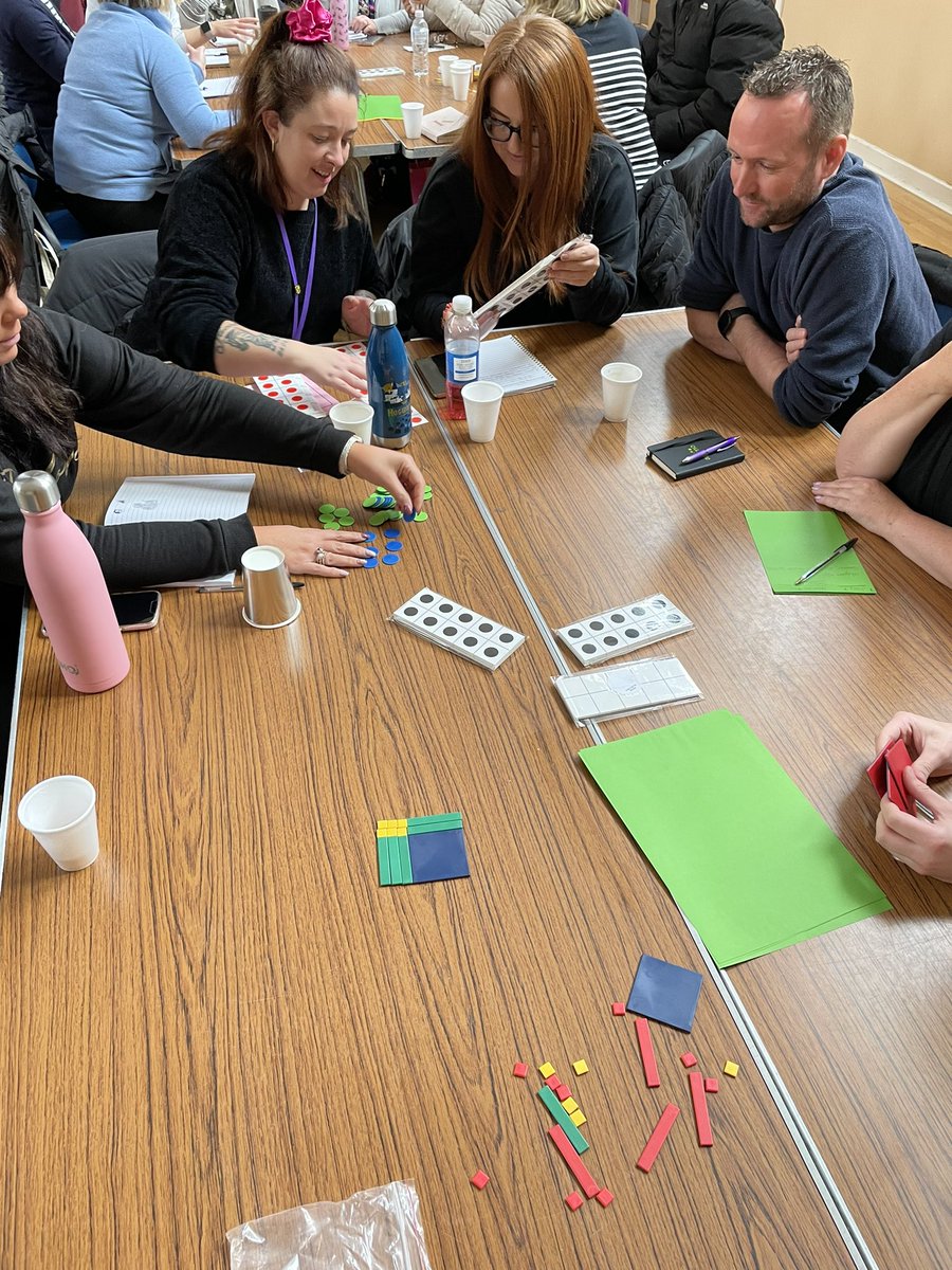 ScottMorrowSA's tweet photo. Delighted to get the chance to work with classroom assistants from across South Ayrshire looking at how to support learners develop a deeper understanding of maths… #SACNumeracy #CPA #VisibleThinking https://t.co/8nlFEDoYfi