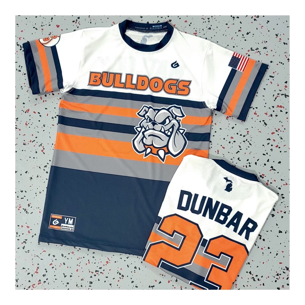 GameApparelUsa's tweet photo. Look out for the Bulldogs rocking these awesome G-jerseys!! #LookGoodPlayGood #WeDoThingsDifferently #TopShelfQuality #FullySublimatedJerseys #Bulldogs #WeGotGame #GameReady #GBRAND https://t.co/I1rpnPfFIE