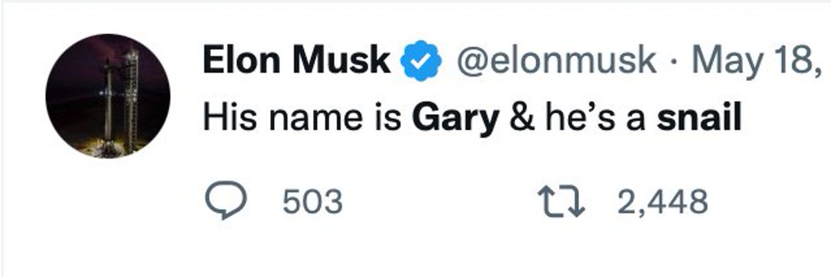 GaryTheSnailERC's tweet photo. My name is $GARY and I am Elon Musk's pet snail

https://t.co/CkzYRy2Jfs https://t.co/kai8DhDHU3