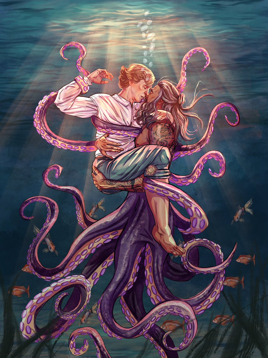 haflacky's tweet photo. A pretty monster lives in the depths of the ocean 🐙
Ed as kraken for kinktober day 11
#ofmdkinktober #OurFlagMeansDeath 
Full nsfw version on my Patreon: 
https://t.co/HuO6OeXKTv https://t.co/LmXN16kGSX
