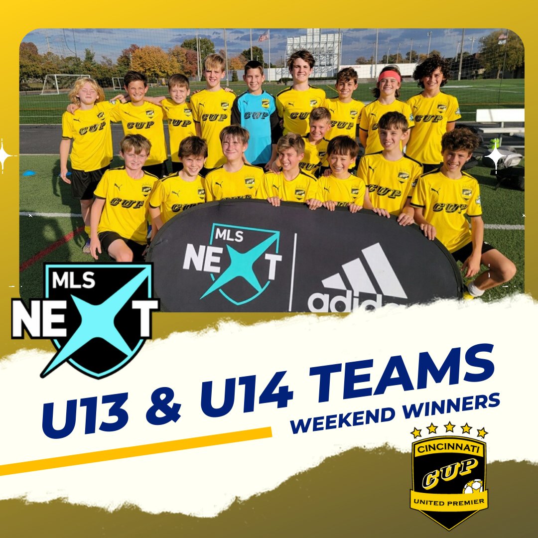 CincyUnitedCUPB's tweet photo. Smiling faces from the Cincinnati United 2010 MLS Next team! Both the 2009 and 2010 MLS Next teams got victories on Saturday in MLS Next play. A great day on the pitch for both! @MLSNEXT #cincyunited #bestofthenext https://t.co/r4SjoUBa0R