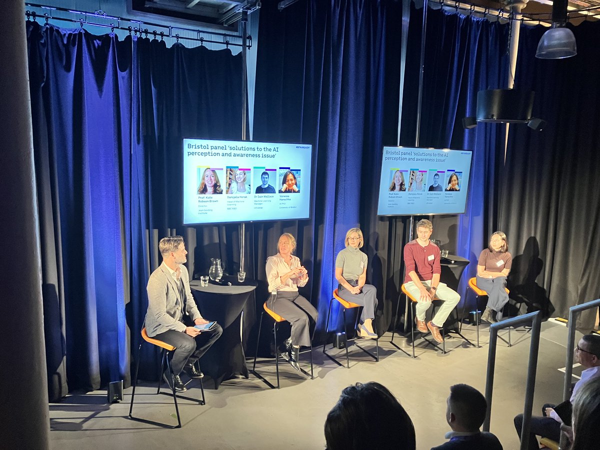 CarlEdgar's tweet image. Thanks to @BTGroup, @CogX_App and the panel members for an entertaining and insightful discussion at this evenings AI Ready Nation discussion in @EngineShed_BB  about how we can encourage more people into #AI #ArtificialIntelligence #AIReadyNation #BTAIREADY