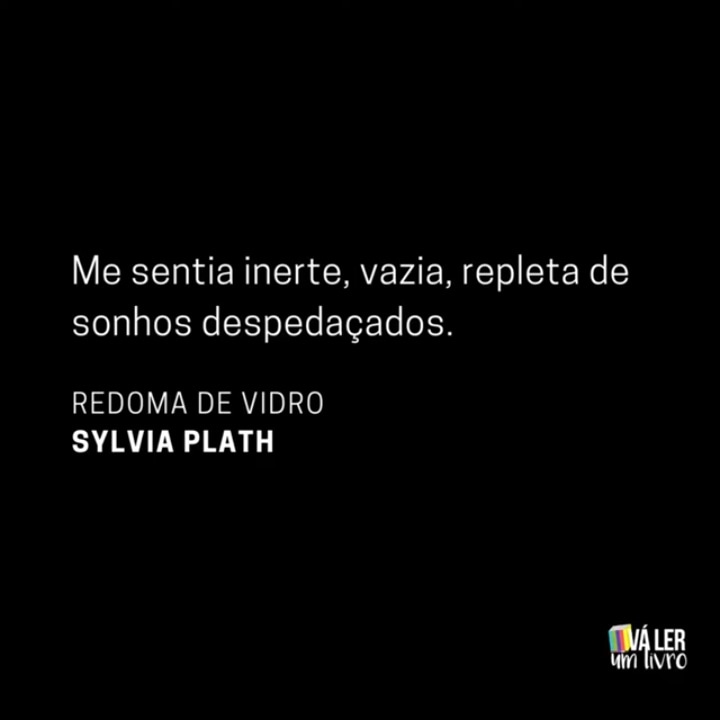 valerumlivro's tweet photo. Me sentia inerte, vazia, repleta de sonhos despedaçados.
_
Redoma de Vidro
Sylvia Plath
#valerumlivro #flipflop #literatura #literaturapop #editoraseguinte #bookstagram #livros #tbt https://t.co/PZGzFkbea5