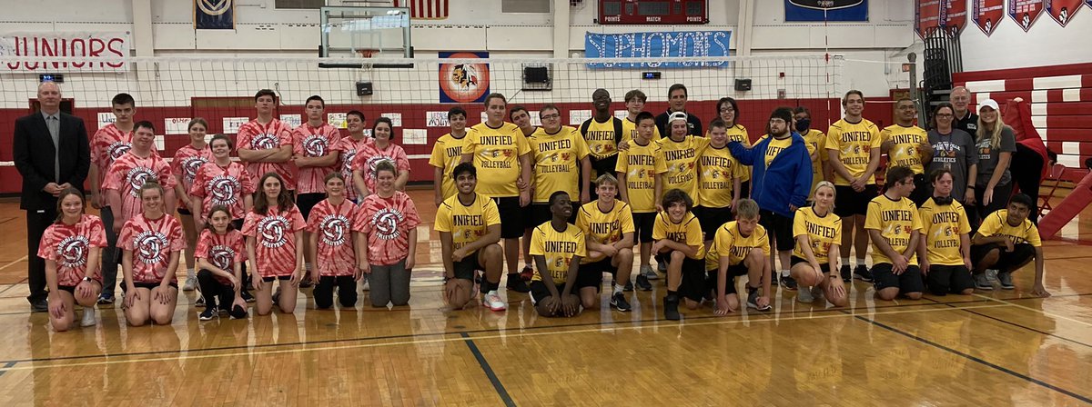 Iroquois Unified Sports (@sports_unified) on Twitter photo Final regular season Unified Extramural Volleyball game against Williamsville. Great job by both teams! Culminating tournament at Iroquois on Wednesday at 5:00pm. Come cheer on all 4 teams. <a href="/UnifiedSportsNY/">Unified Sports NY</a> Final regular season Unified Extramural Volleyball game against Williamsville. Great job by both teams! Culminating tournament at Iroquois on Wednesday at 5:00pm. Come cheer on all 4 teams. <a href="/UnifiedSportsNY/">Unified Sports NY</a>