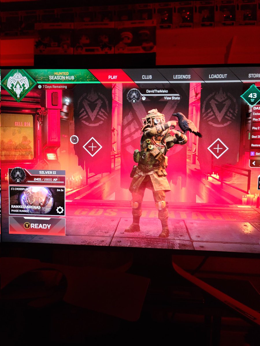 DavidTheMako's tweet photo. Apex Ranked Arenas!!! Silver 2 to Silver 1 before Reset... #apexlegends #apexlegendsclips  #apexlegendscommunity #TheMakoClan #apexlegendsgame #apexlegendsxboxone  #apexlegendsranked #BattleRoyale  #youtube #apexlegendsarena #gaming #gamer #apexlegendsarenasclips https://t.co/IoLfGlXBZy