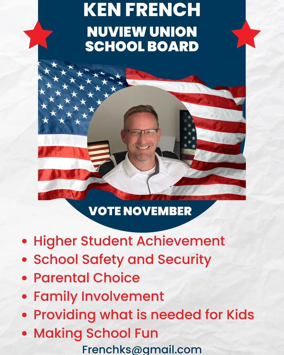 KenSFrench's tweet photo. Don't forget to vote. https://t.co/POjJPEc3g4