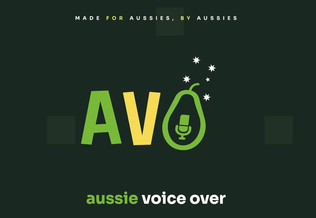AVO - Aussie Voice Over tweet media