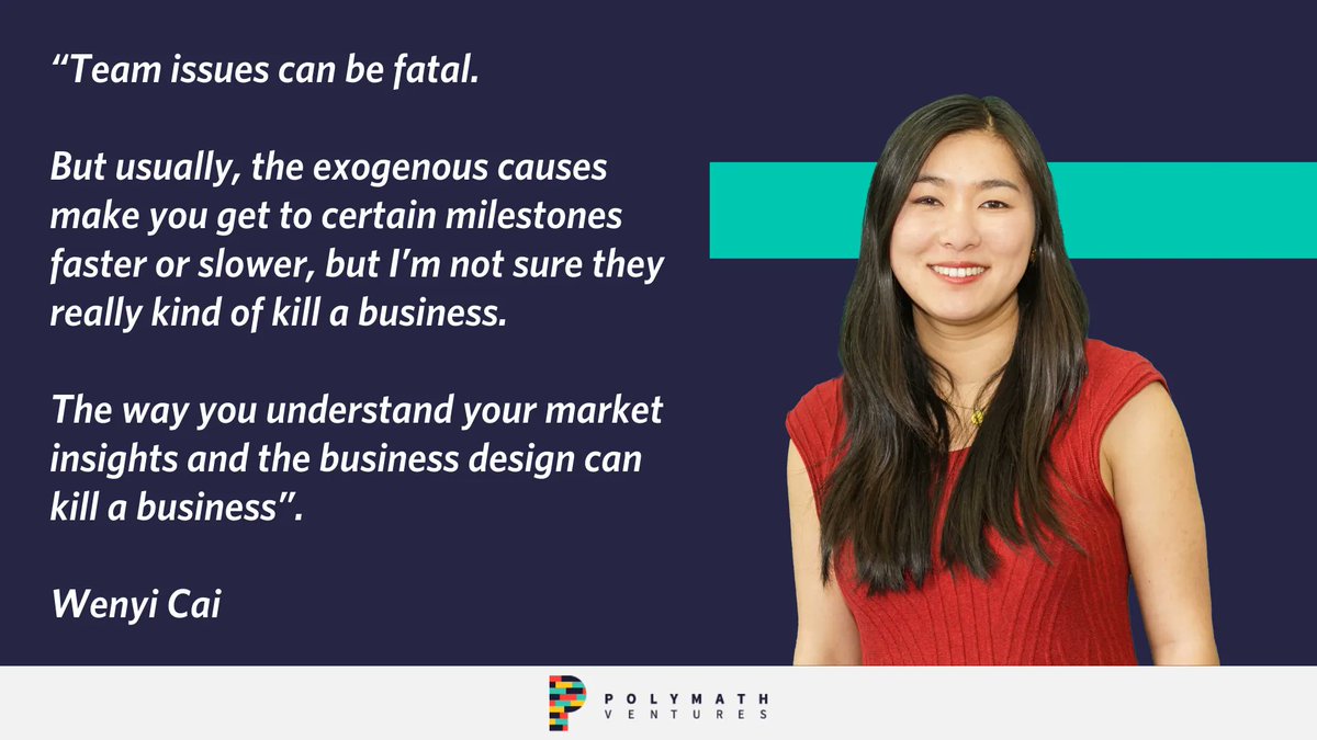 polymathdigital's tweet image. Failing is so fundamental to company building... 

We have been there, we know you all too have. 

Here are some lessons from our CEO, @wenyi_cai: buff.ly/3svzcv3