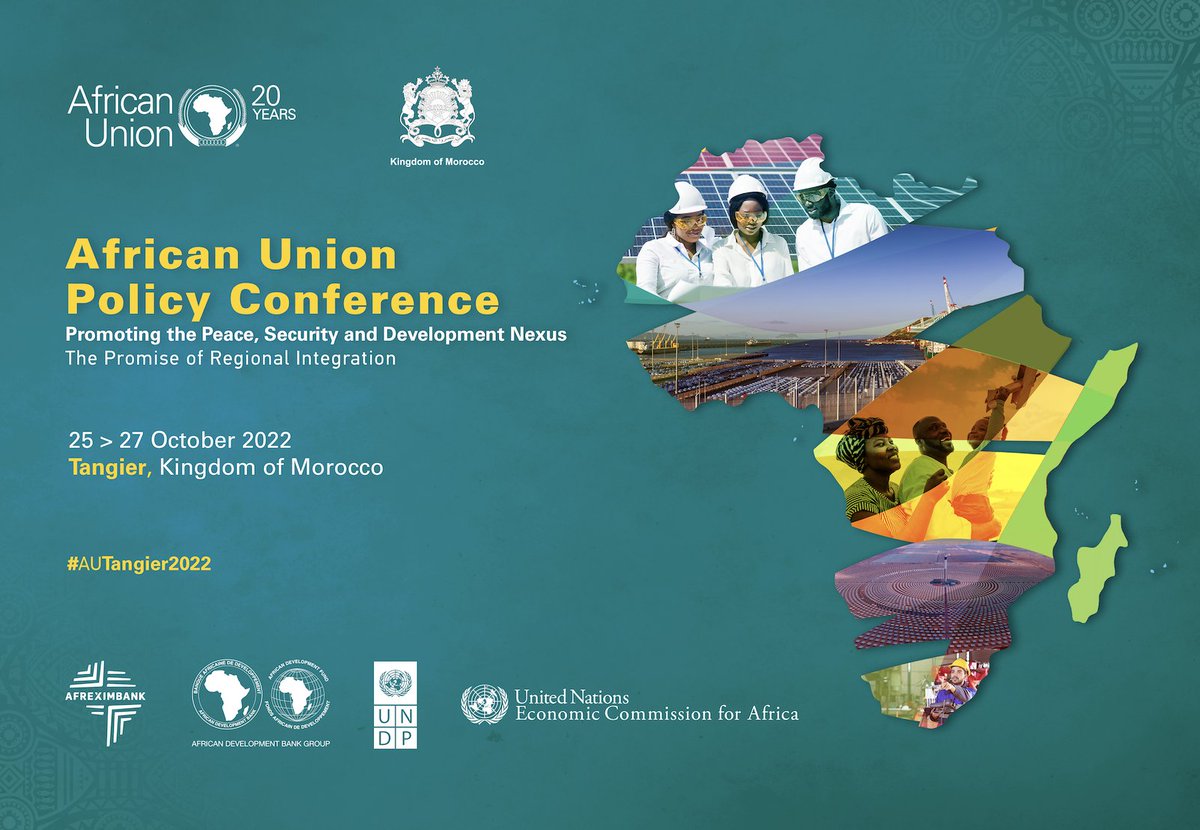 afreximbank's tweet photo. The @_AfricanUnion, in partnership with the @AfDB_Group, the @ECA_OFFICIAL, the @UNDPAfrica, @Afreximbank and the Africa Capacity Building Foundation; bring to you the 1st Continental Policy Conference on the theme (cont.) https://t.co/GfNouMeNtn