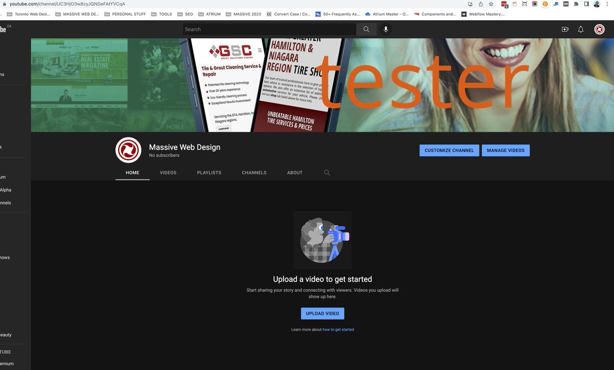 Massive Web design tweet media