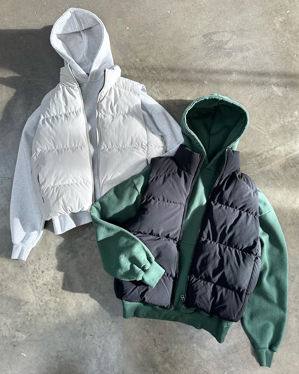 Summit_UK's tweet photo. Gilets return this Friday in matte black and Cloud grey.  https://t.co/NkwozSayHE https://t.co/fRcqbfNUbC