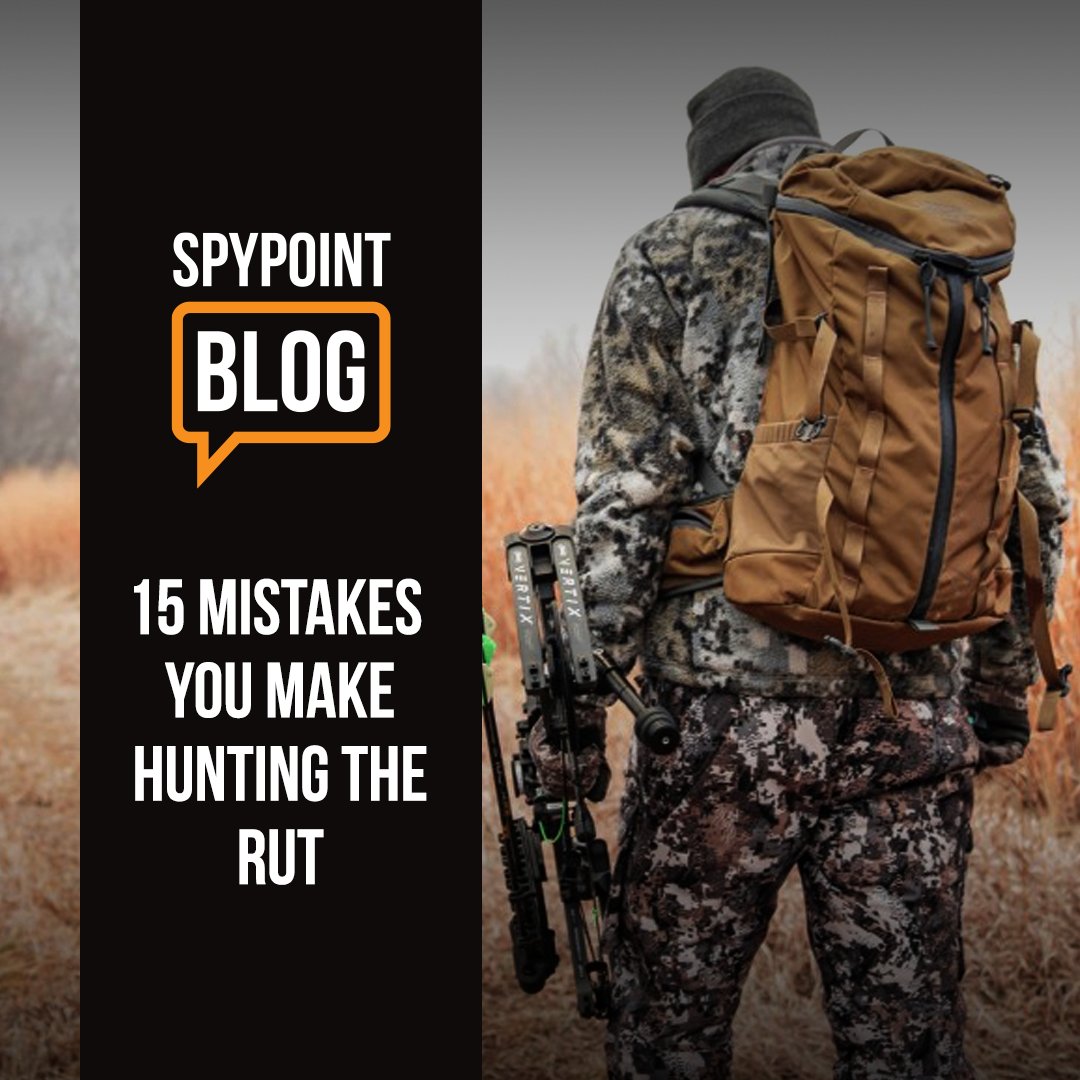 Everyone looks forward to the rut, but are you even hunting it right? Chances are you're making mistakes. 🦌 Learn more here --> bit.ly/RutMistakes