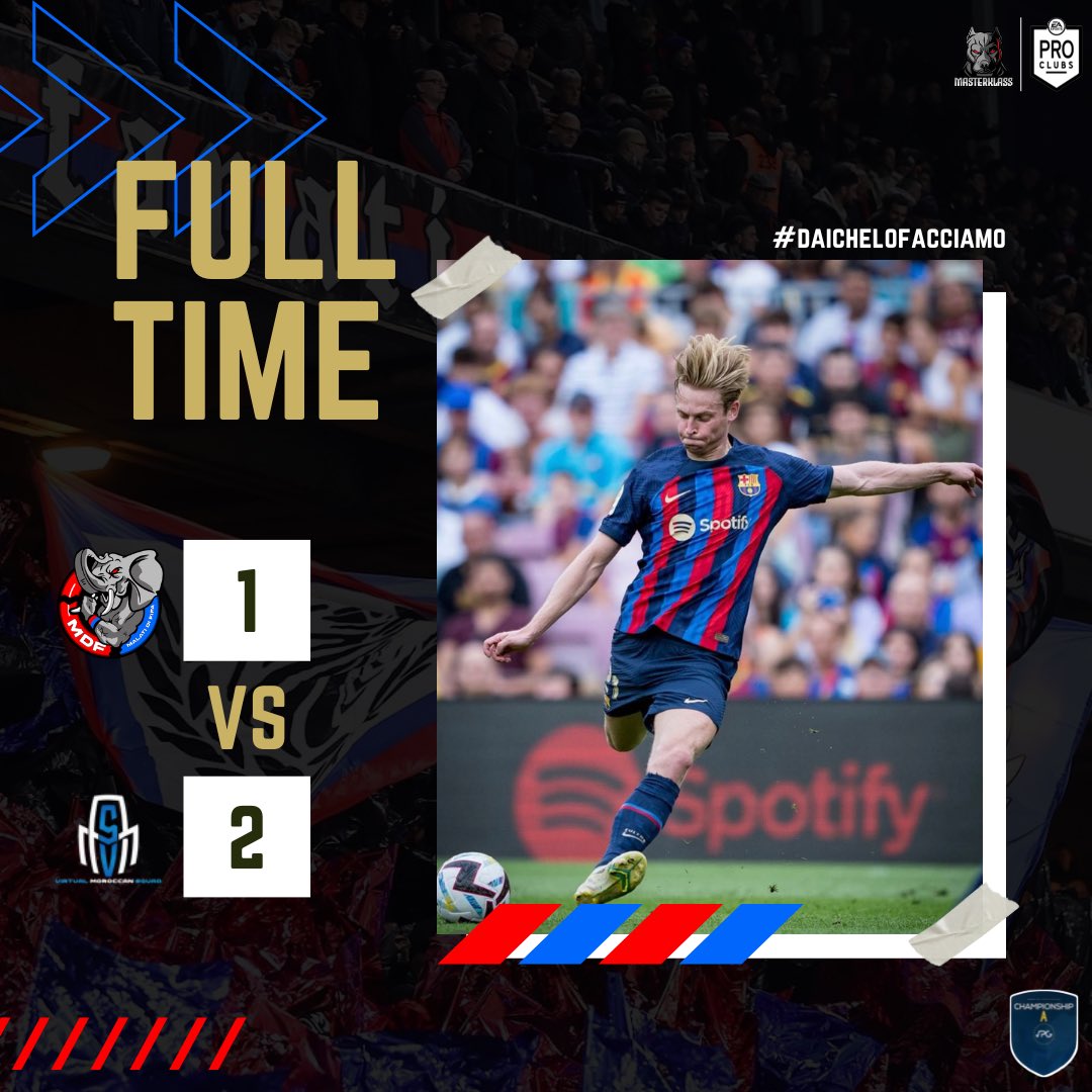 MDFCLUBFC's tweet photo. ๐๐๐จ๐๐ ๐ง๐๐ ๐
๐@Filodoxiaesport
โ
0-1
โฝ๏ธ@FreakerOnFiiRe
๐#VMSesport
โ 1-2
โฝ๏ธ@xX_Spez99_Xx
๐@Gl17chProclub
โ
3-2
โฝ๏ธโฝ๏ธโฝ๏ธ@xScotto9
๐@MDF_Wajda
๐๐@xX_Spez99_Xx
๐ด๐ต#forzaMDF #malatidififa #daichelofacciamo #mkgaming https://t.co/BQoGqgvA66