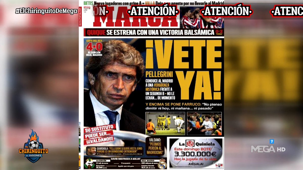 El Chiringuito TV tweet media