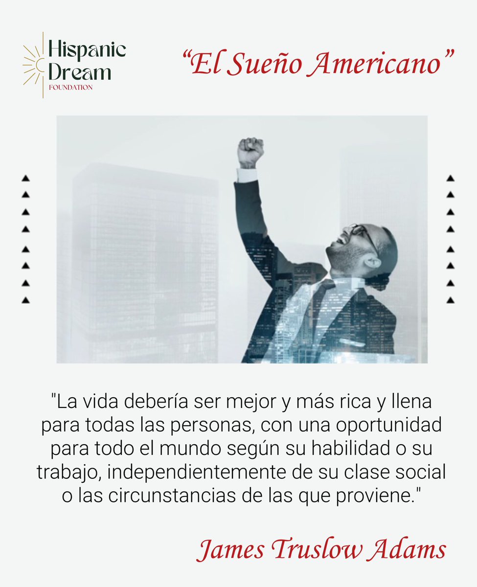 hispadream's tweet photo. #AmericanDream #HispanicDream #SueñoAmericano #SueñoHispano https://t.co/lbL5TtQ8un