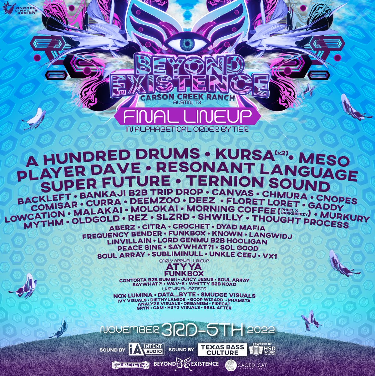 BeyondATX_'s tweet photo. Thank you for your patience! 

Your updated Beyond 2022 lineup + schedule🦋 https://t.co/EYL5ofTCBL