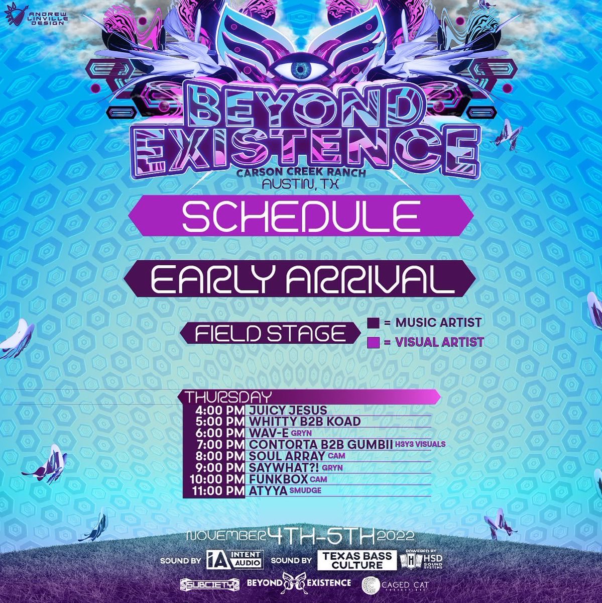Thank you for your patience! 

Your updated Beyond 2022 lineup + schedule🦋