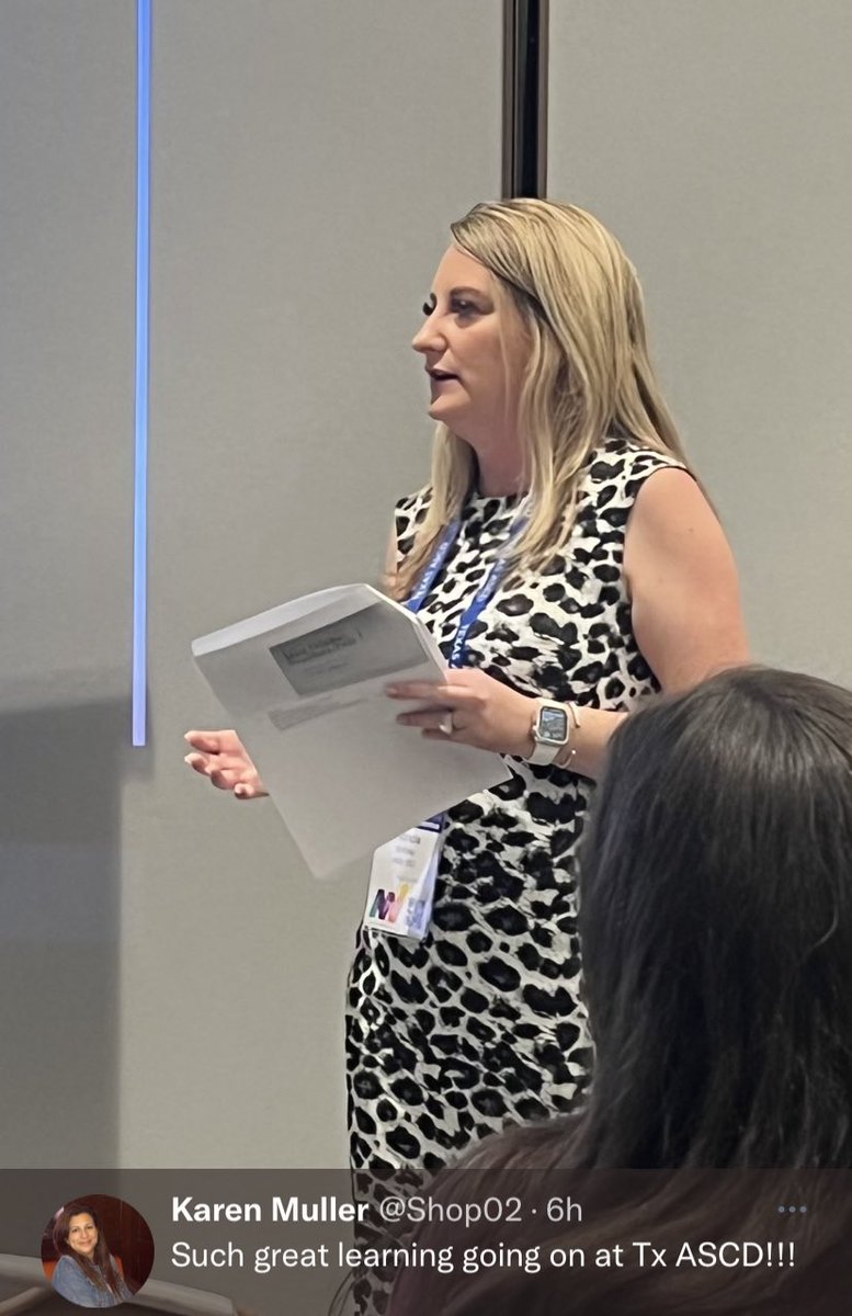 TeacherEmbley's tweet photo. Great Day Presenting with these brilliant minds on Impacting Student Achievement! So grateful for their mentoring in my career! @WestmorelandKim @PauletteSavoie1 https://t.co/T7gsawtUM2