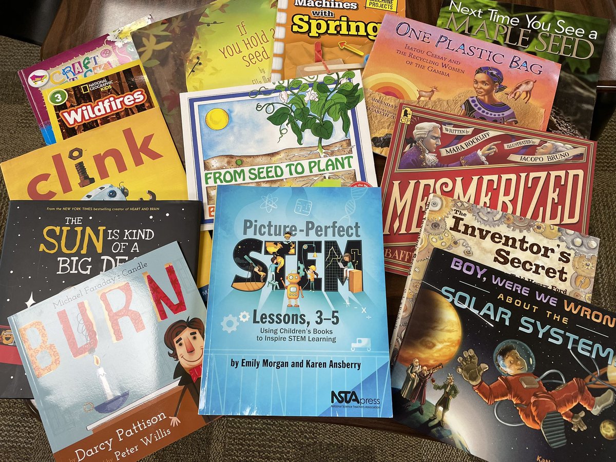 A huge THANK YOU to our HIJH PTO for fulfilling my grant to purchase picture books to supplement the NSTA Picture Perfect STEM curriculum!! I’m a blessed teacher to work with such supportive families!!💙<a href="/NSTA/">National Science Teaching Association</a> <a href="/HJHPanthers/">HIJH Panthers</a>