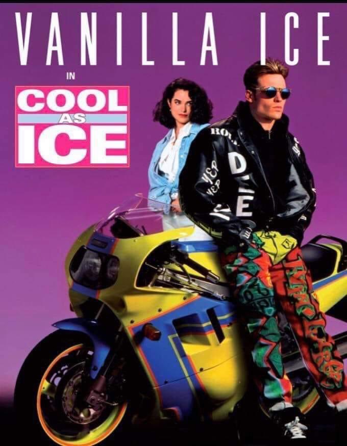 SYour90s's tweet photo. @vanillaice is Cool as Ice IN Cool as Ice! https://t.co/V12NjcQBrQ