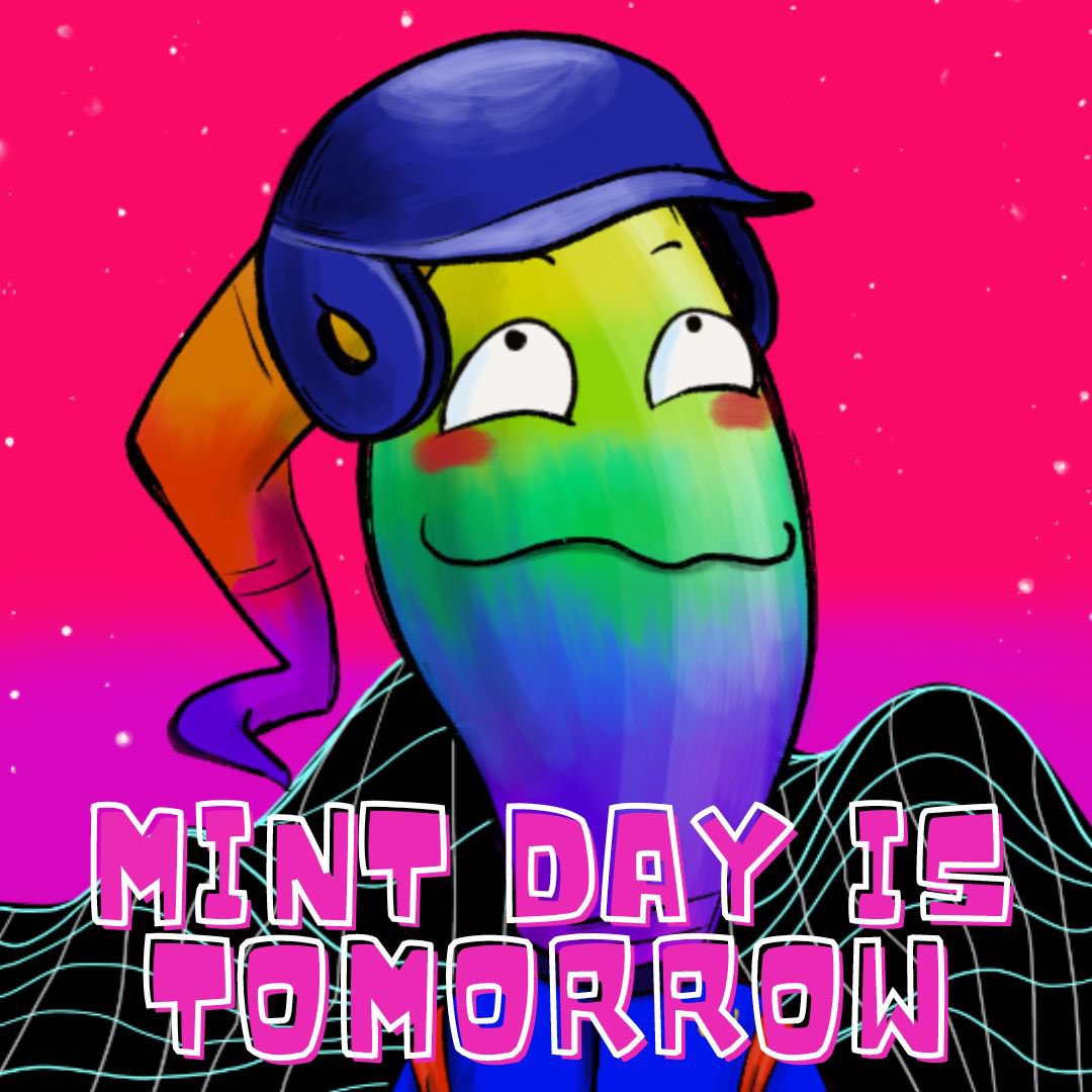 WackoWormsNFT's tweet photo. 🚨REMINDER🚨

The Wacko Worms mint day is TOMORROW (10/25)‼️

The all-day event will spark at 10:00AM EST with the release of our documentary that depicts the Wacko Worms journey from idea to reality.

More info on Discord🪱

#NFT #NFTs #NFTMinting #NFTMarketplace #NFTCommunity https://t.co/huGy5udWy1