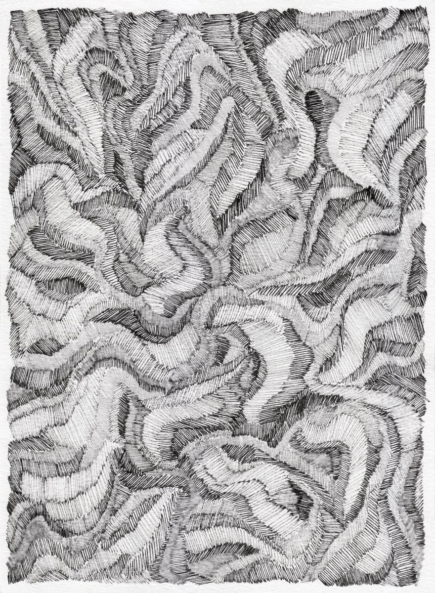 Good night! 

🌑 Dark moon tonight so let's try to see the stars!

I've started a surprise auction on  'Night Walk IX - The Call To Collapse'

for 24 hours, 
25 tez reserve 

Don't you sometimes feel that the sky wants to crush us to the ground?

objkt.com/auction/e/6NgY…