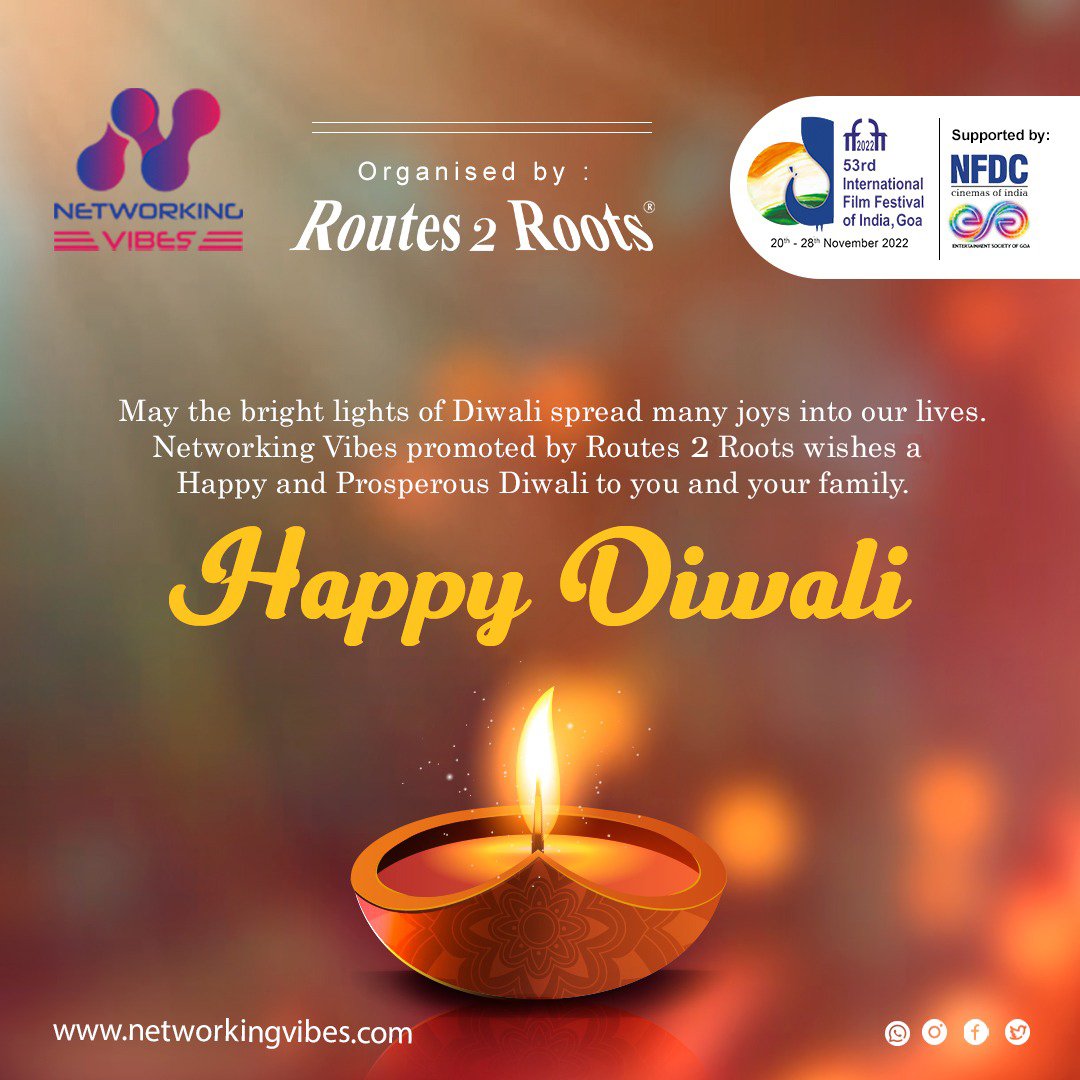 VibesNetworking's tweet image. Team Networking Vibes wishes you all a Happy Diwali!!!✨
#HappyDiwali #networkingvibes