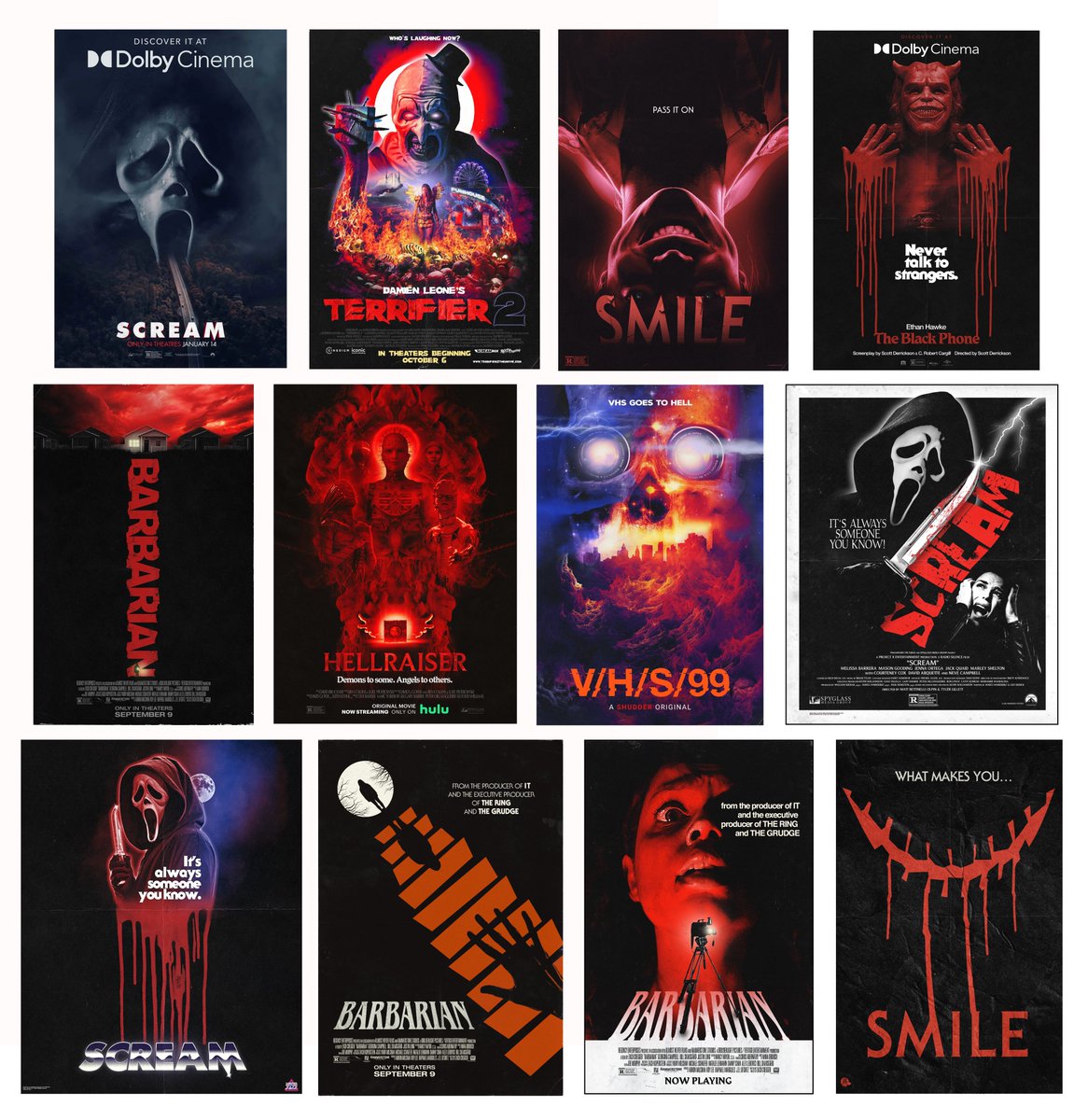 creepyduckart's tweet photo. It truly blows my mind to realise that I've been lucky enough to be a small part of some of the best #horror movies released this year. To everyone who follows and digs my work, thank you for all the support! As long as you still want to see them I'll keep 'em coming.😉🤘 https://t.co/zUAHbdBUhH