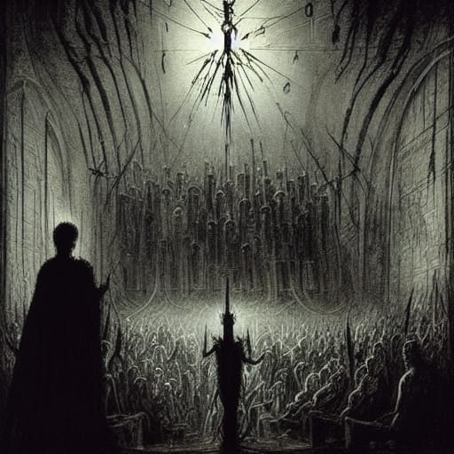 thebonegravy's tweet photo. I Have Got To See The New Hellraiser Series vers 2

#aiartist #blackartist #digitalart #thebeastsofai #darkart #hellraiser #aiartcommunity https://t.co/C5wW7mKZ9g
