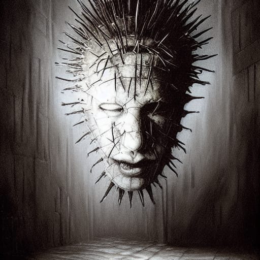 thebonegravy's tweet photo. I Have Got To See The New Hellraiser Series vers 3

#aiartist #blackartist #digitalart #thebeastsofai #darkart #hellraiser #aiartcommunity https://t.co/HjB3IO3GEx