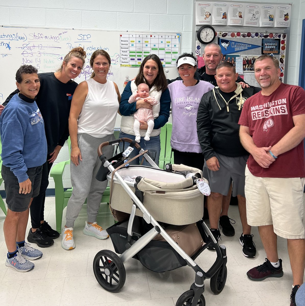 It’s been awhile since we tweeted. Today we self reflected and will do better. But in our defense we were busy PLCing with our newest and cutest HPE Coyote🎀💙 #sportballmom <a href="/MsHealthEd/">Céire Barnes</a> <a href="/Cburg_Coyotes/">Clarksburg HS 🐺</a>