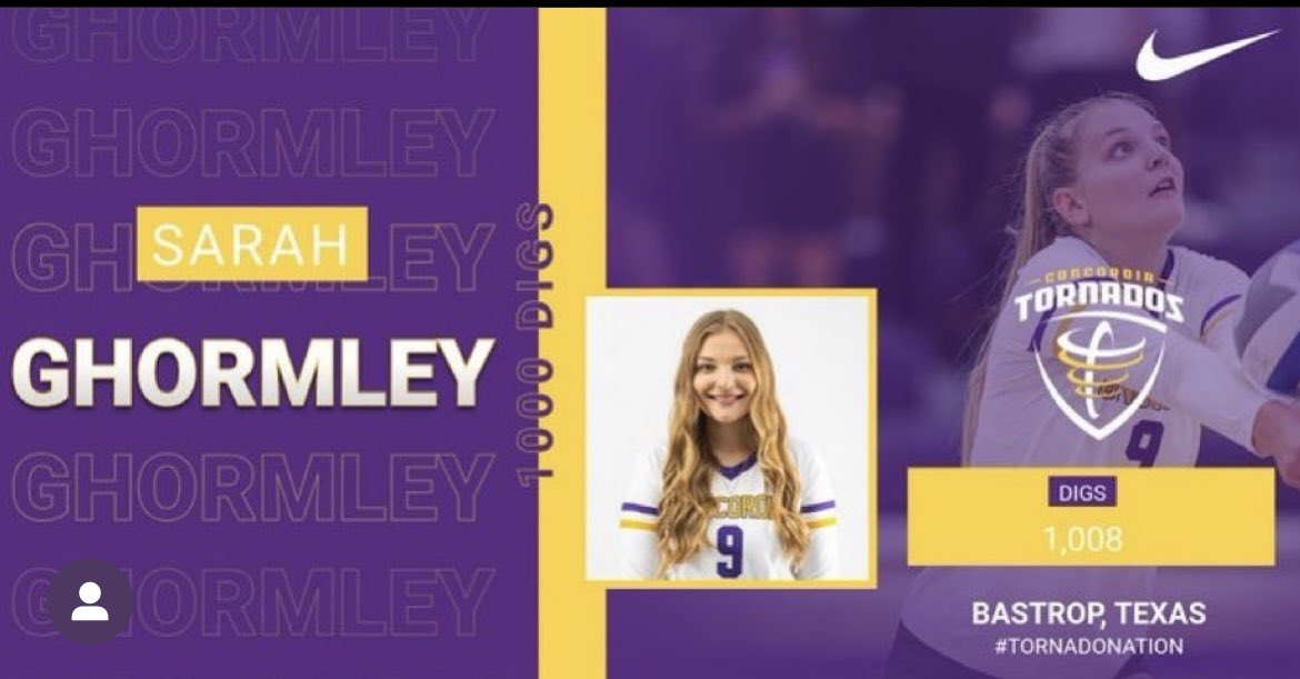 BHSLadyBearVB's tweet photo. Congratulations @SarahGhormley !!! We are so proud of you! #1000 https://t.co/AkyASSedqY